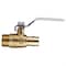 Apollo 3/4 in. Brass PEX-A Barb x 3/4 in. Male Pipe Thread Ball Valve EPXV34M - alternate 4